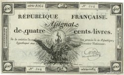 400 Livres FRANCIA  1792 Ass.38a