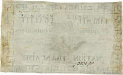 400 Livres FRANCE  1792 Ass.38a TB+