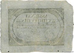 500 Livres  FRANKREICH  1794 Ass.47a fVZ