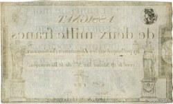 2000 Francs FRANCE  1795 Ass.51a TTB