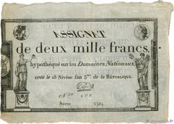 2000 Francs FRANCE  1795 Ass.51a pr.SUP