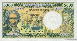5000 Francs  FRENCH PACIFIC TERRITORIES  1995 P.03a VF