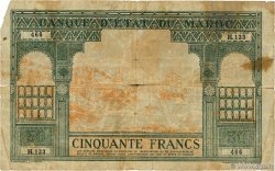 50 Francs MAROC  1943 P.40 B