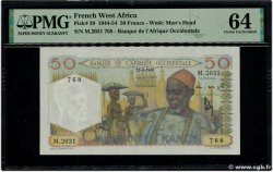 50 Francs FRENCH WEST AFRICA  1948 P.39 SC+