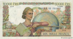 10000 Francs GÉNIE FRANÇAIS FRANCIA  1951 F.50.51