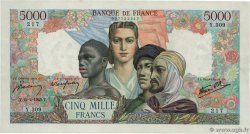 5000 Francs EMPIRE FRANÇAIS FRANCE  1945 F.47.13