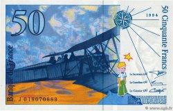 50 Francs SAINT-EXUPÉRY modifié FRANCE  1994 F.73.01b UNC