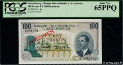 100 Francs Spécimen LUSSEMBURGO  1968 P.14s FDC