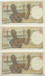 5 Francs Lot FRENCH WEST AFRICA  1943 P.36 AU