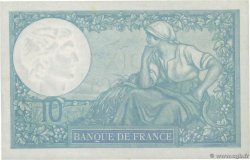 10 Francs MINERVE modifié FRANCE  1939 F.07.05 AU+