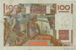 100 Francs JEUNE PAYSAN filigrane inversé FRANCE  1954 F.28bis.06 TB