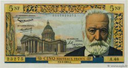 5 Nouveaux Francs VICTOR HUGO FRANCIA  1961 F.56.06 MBC+