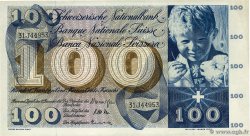 100 Francs SUISSE  1961 P.49d SPL