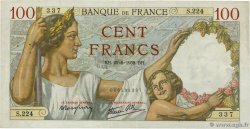 100 Francs SULLY FRANCIA  1939 F.26.03 q.BB