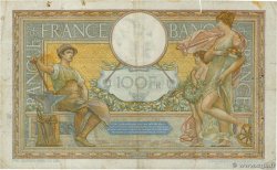 100 Francs LUC OLIVIER MERSON type modifié FRANCIA  1937 F.25.01 RC+