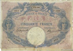 50 Francs BLEU ET ROSE FRANCIA  1903 F.14.15