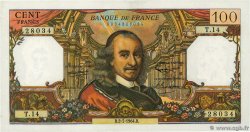 100 Francs CORNEILLE FRANKREICH  1964 F.65.02
