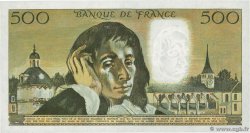 500 Francs PASCAL FRANCE  1971 F.71.06 AU-