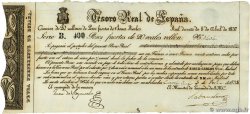 100 Pesos Fuerte ESPAGNE  1837 - pr.NEUF