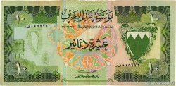 10 Dinars BAHREIN  1973 P.09a TB