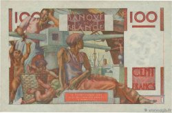 100 Francs JEUNE PAYSAN FRANKREICH  1953 F.28.36 fST+