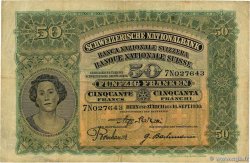 50 Francs SUISSE  1930 P.34e