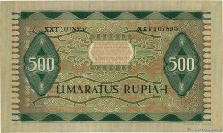 500 Rupiah INDONÉSIE  1952 P.047 TTB+