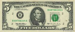 5 Dollars ÉTATS-UNIS D AMÉRIQUE New York  1995 P.498
