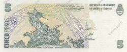5 Pesos ARGENTINE  1998 P.347 NEUF