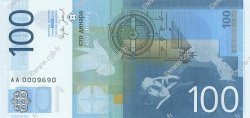 100 Dinara SERBIEN  2004 P.41b ST