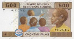 500 Francs ZENTRALAFRIKANISCHE LÄNDER  2002 P.106T ST
