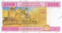 2000 Francs CENTRAL AFRICAN STATES  2002 P.308M UNC