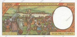 2000 Francs CENTRAL AFRICAN STATES  2000 P.303Fg AU