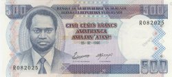 500 Francs BURUNDI  1995 P.37A