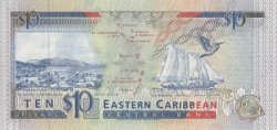 10 Dollars EAST CARIBBEAN STATES  1993 P.27a ST