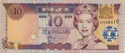 10 Dollars FIJI  2002 P.106a UNC-