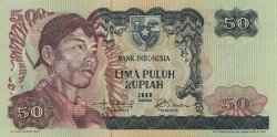 50 Rupiah INDONESIEN  1968 P.107a ST