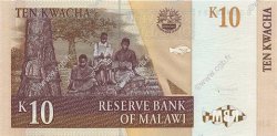 10 Kwacha MALAWI  2004 P.43c ST
