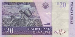 20 Kwacha MALAWI  2004 P.44c UNC