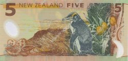 5 Dollars NEW ZEALAND  2005 P.185b UNC