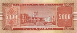 5000 Guaranies PARAGUAY  2005 P.223a FDC