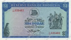 1 Dollar RHODÉSIE  1978 P.34c pr.NEUF