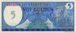 5 Gulden SURINAME  1982 P.125 FDC