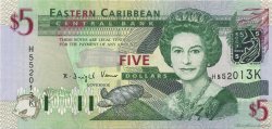 5 Dollars CARIBBEAN   2003 P.42k UNC