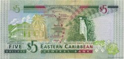 5 Dollars EAST CARIBBEAN STATES  2003 P.42l UNC