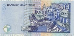 50 Rupees MAURITIUS  2001 P.50b UNC