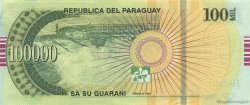 100000 Guaranies PARAGUAY  2007 P.233a q.FDC