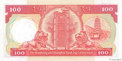 100 Dollars HONGKONG  1987 P.194a fST