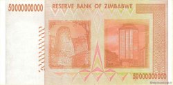 50 Billions Dollars ZIMBABUE  2008 P.87 SC