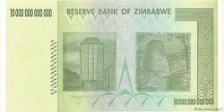 10 Trillions Dollars ZIMBABWE  2008 P.88 AU